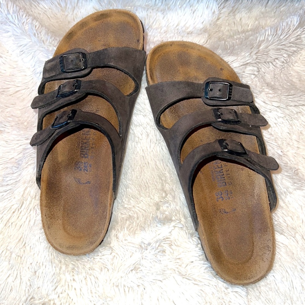 BIRKENSTOCK FLORIDA SOFT FOOTBED SANDALS